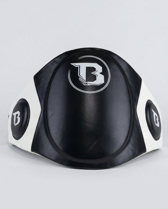 Protector abdominal Booster Pro - Negro/Blanco