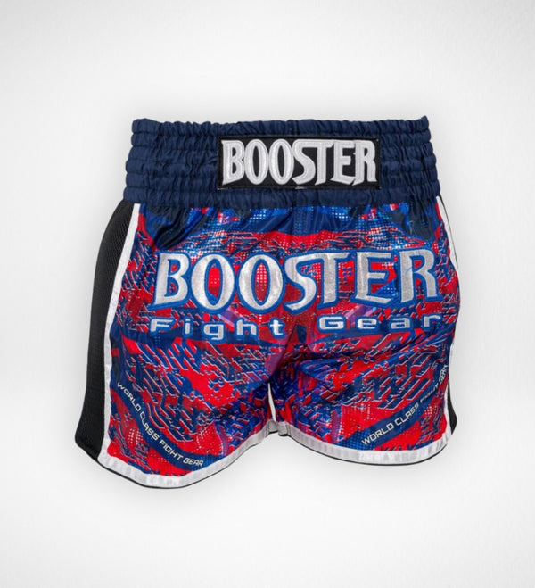Booster Kickboxing shorts Alien – Blå/Rød