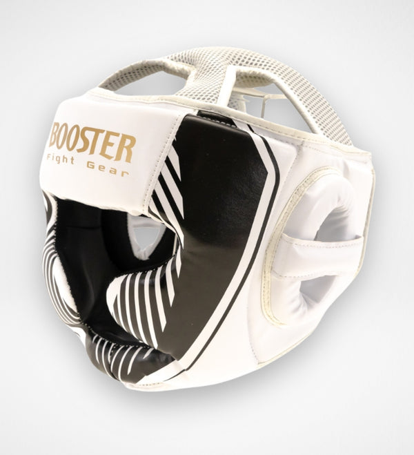 Casque de boxe Booster BFG/HG Bangkok – Blanc/Noir/Or