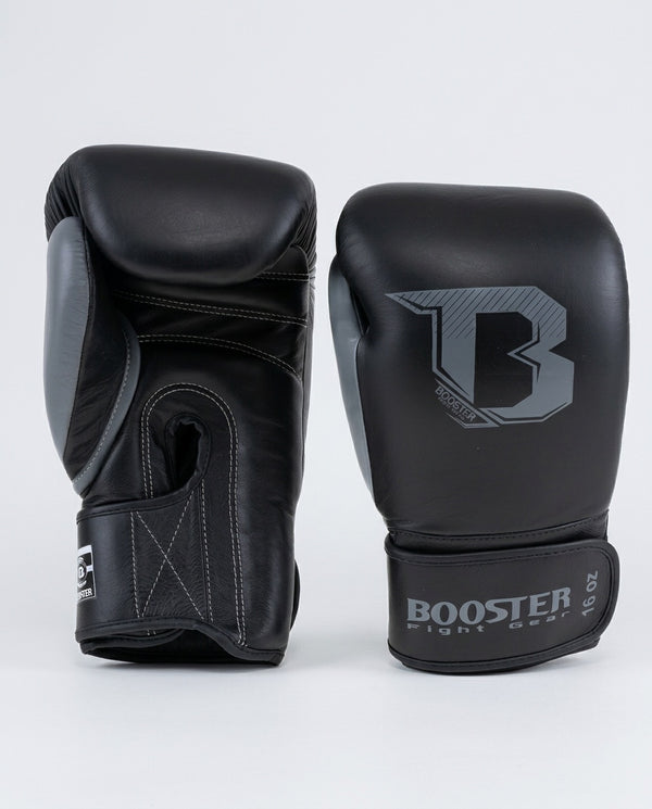 Luvas de boxe Booster Rapid Strike – Preto/Cinzento