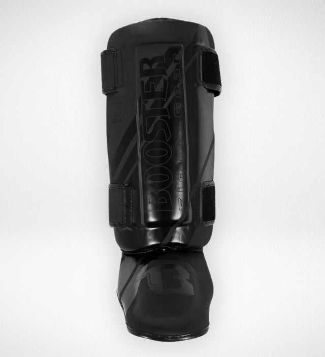 Booster Benskydd Thai Striker V2 – Svart/Svart
