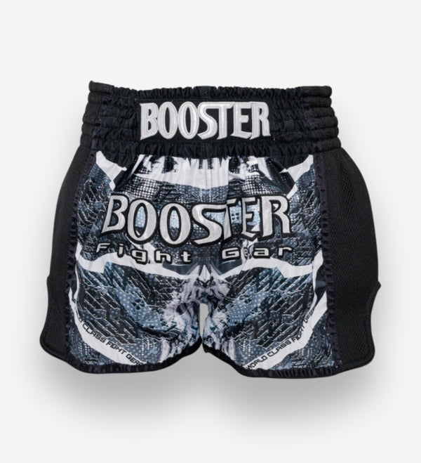 Booster Kickboxing shorts Alien – Sort/Grå