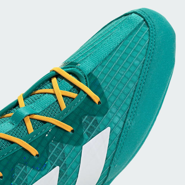 Chaussures de boxe Adidas Box Hog 4 – Vert/Orange/Rose