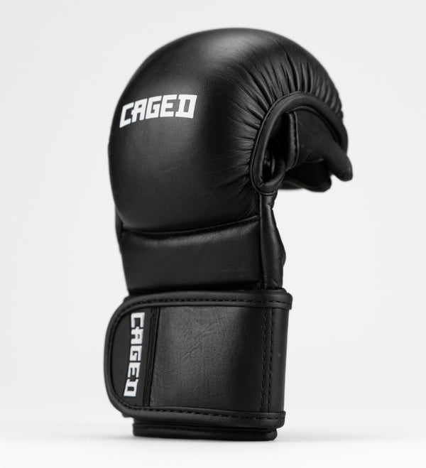 Caged MMA Sparringhandskar 'X Series' – Svart/Vit