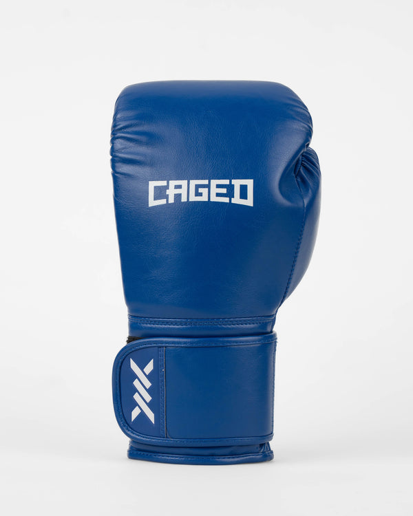 Gants de boxe Caged Core – Bleu/Blanc