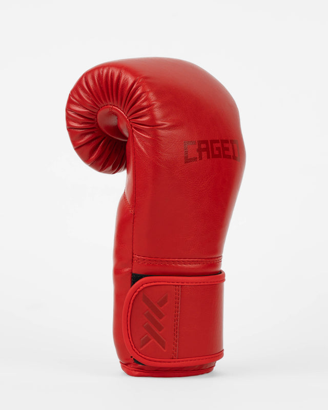 Caged Core Boxhandschuhe – Rot/Rot