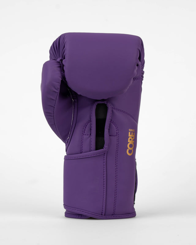 Gants de boxe Caged Core – Violet/Or