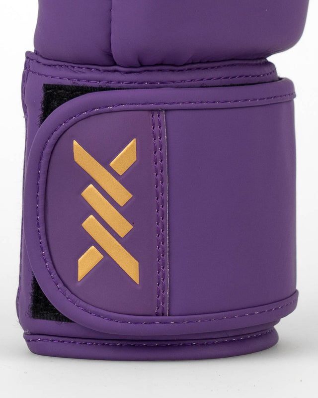 Caged Boxningshandskar Shadow – Lila/Guld