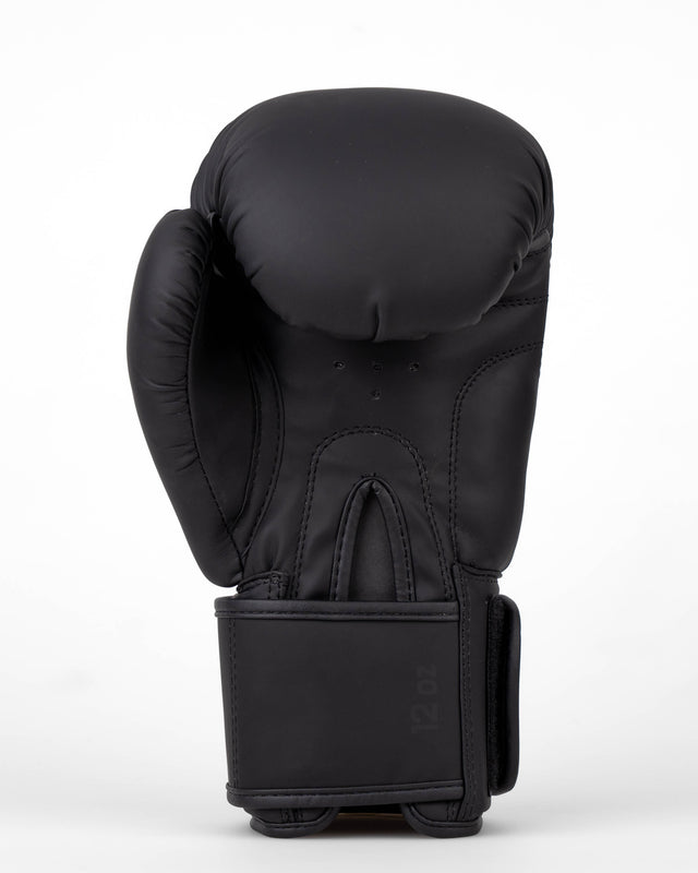 Guantes de boxeo Caged Shadow – Negro mate/Blanco