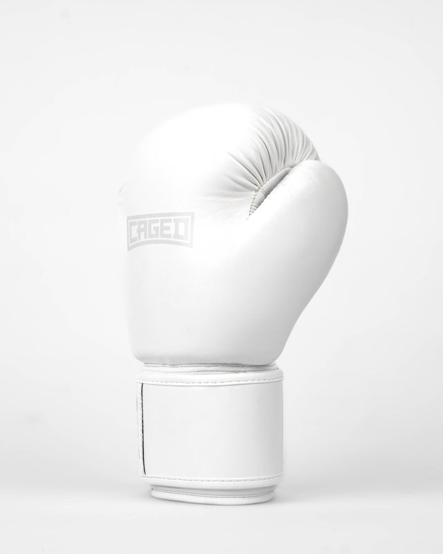 Caged Boxningshandskar Shadow – Vit/Vit