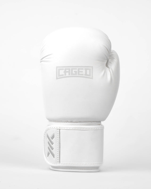 Caged Boxningshandskar Shadow – Vit/Vit