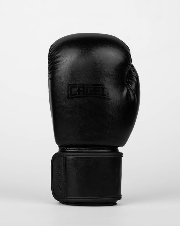 Boxerské rukavice Caged Shadow – Černé/Černé