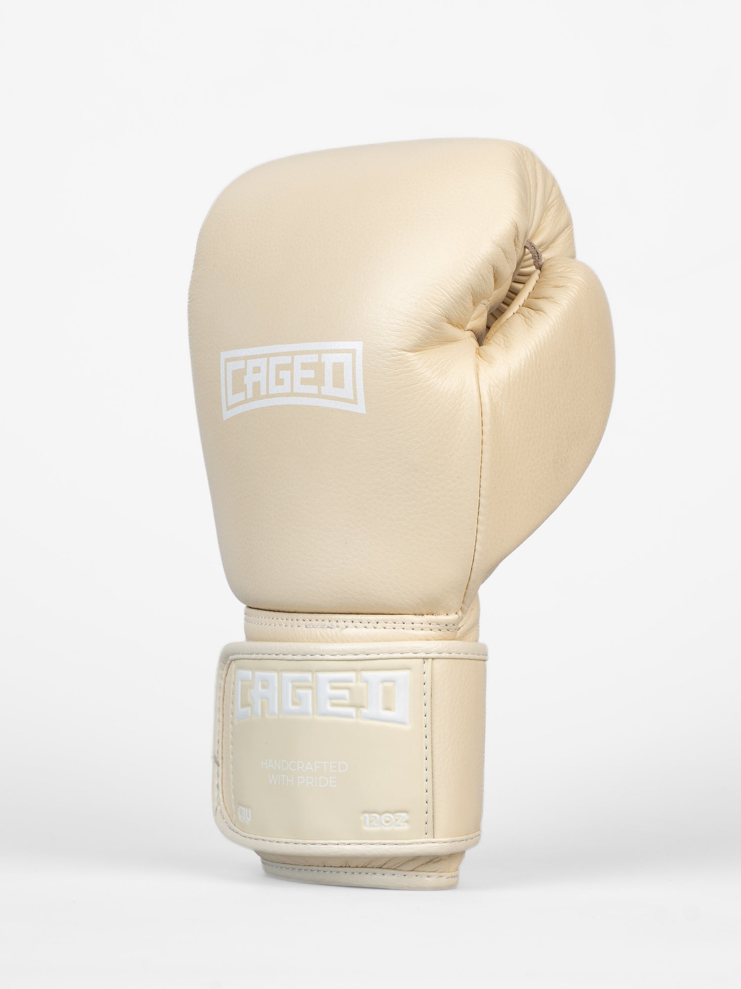 Boxerské rukavice Caged 'X' Series – Krémově bílé