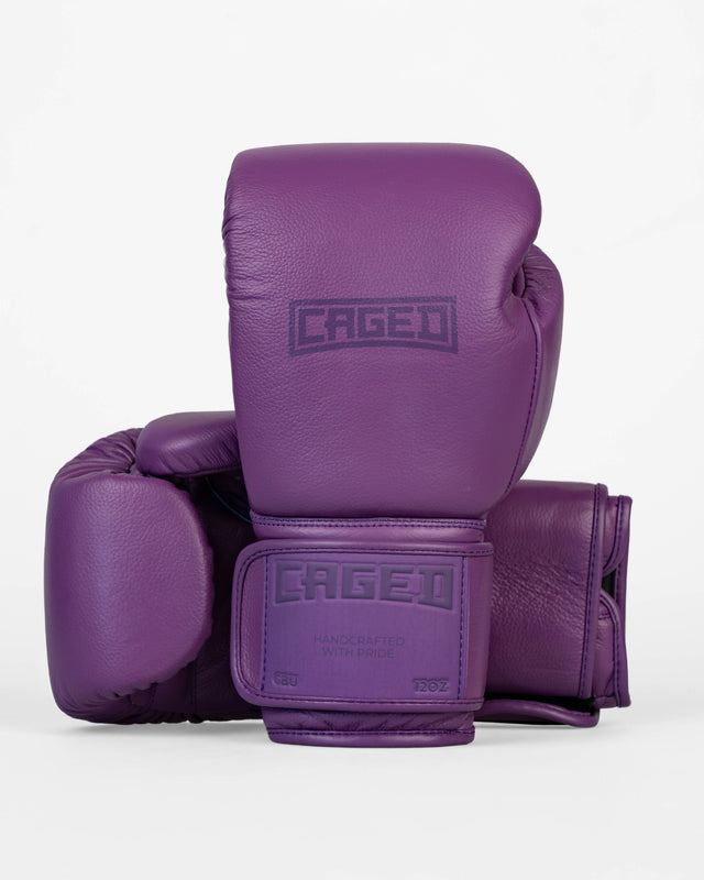 Caged Boxhandschuhe 'X' Series – Lila
