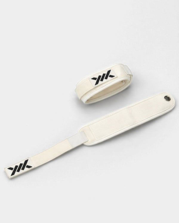 Gants de boxe Caged Lockstrap – Sangles de conversion à lacets – Blanc