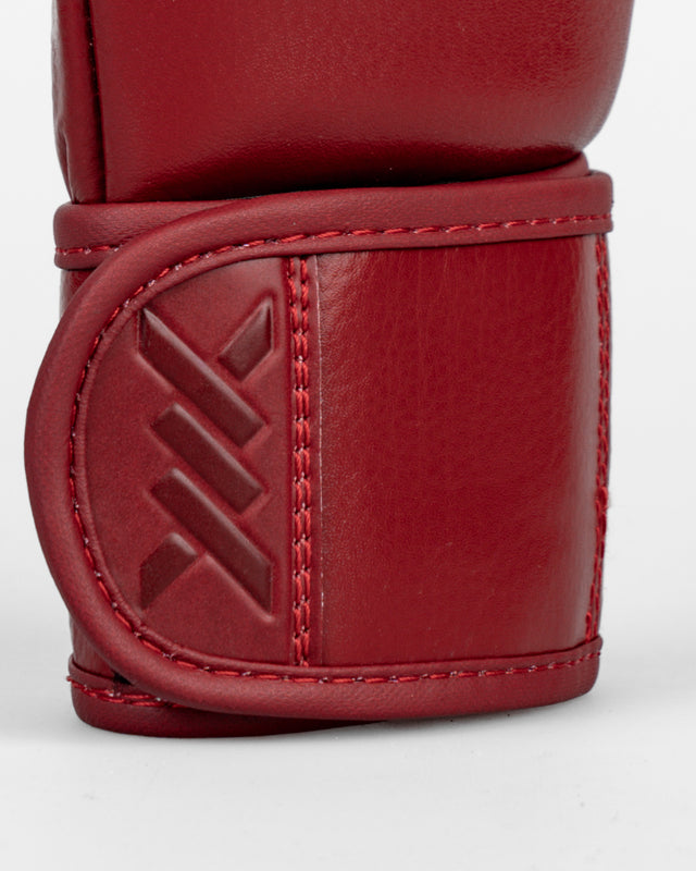Caged MMA-Handschuhe 'X' Series – Bordeaux Rot