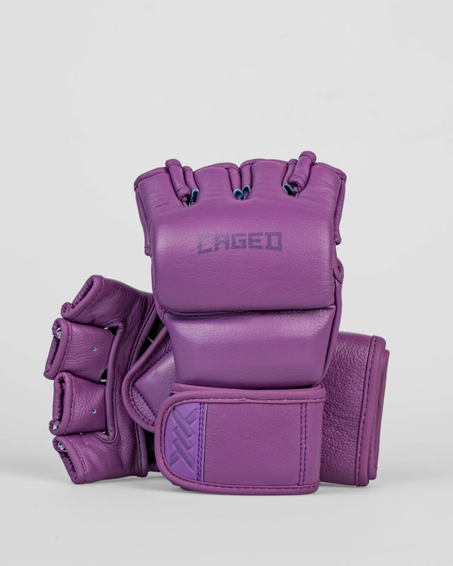 Caged MMA-handsker 'X' Series - Lilla