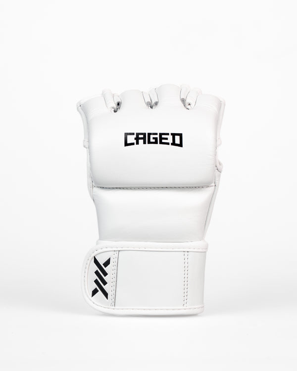Caged MMA-handskar 'X' Series – Vit/Svart