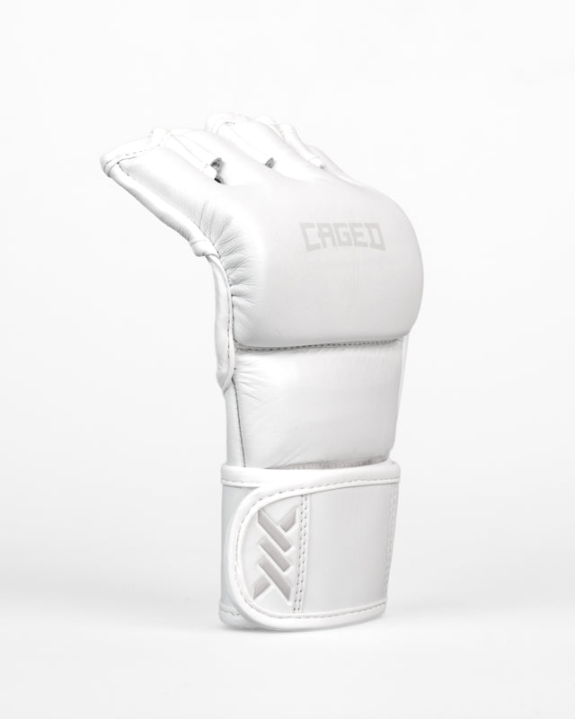 Caged MMA-handskar 'X' Series – Vit/Vit
