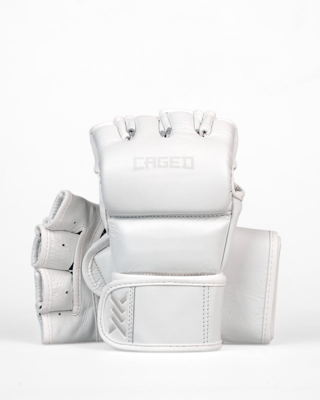 Caged MMA-handskar 'X' Series – Vit/Vit