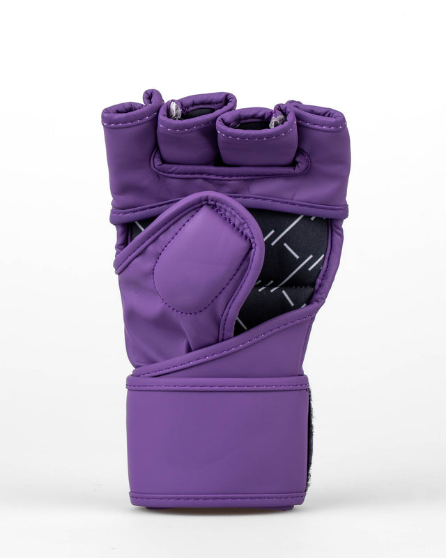 Caged MMA-Handschuhe Shadow – Lila/Gold
