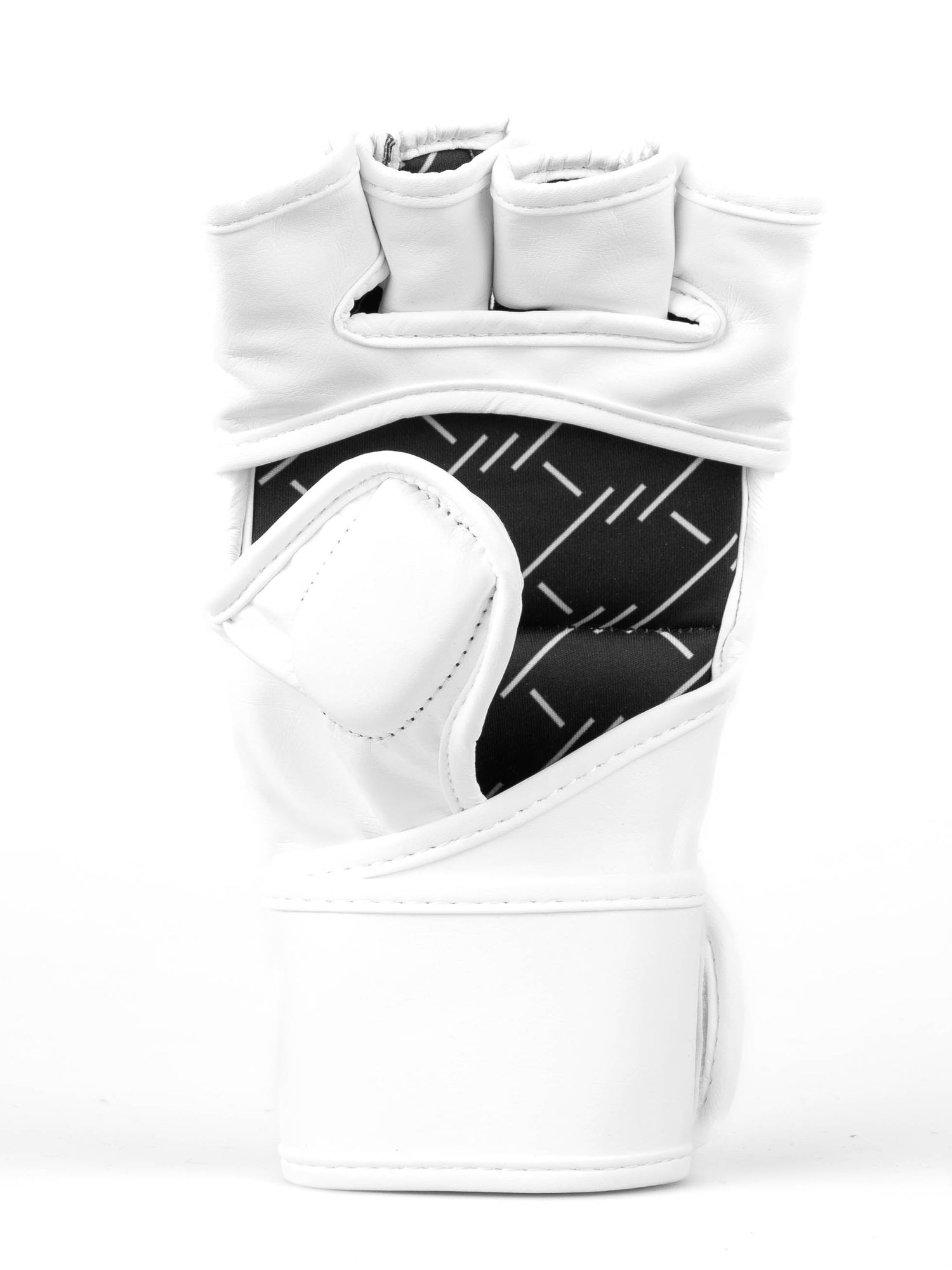 Mănuși MMA Caged Shadow – Alb/Alb