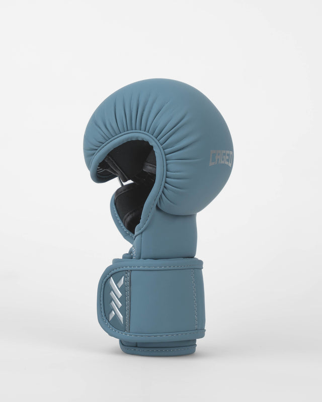 Luvas de sparring MMA Caged Shadow – Midnight Blue