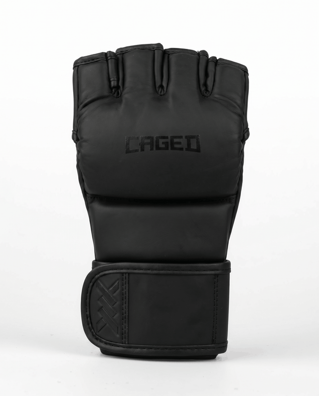 Caged MMA-handskar Shadow – Mat Svart
