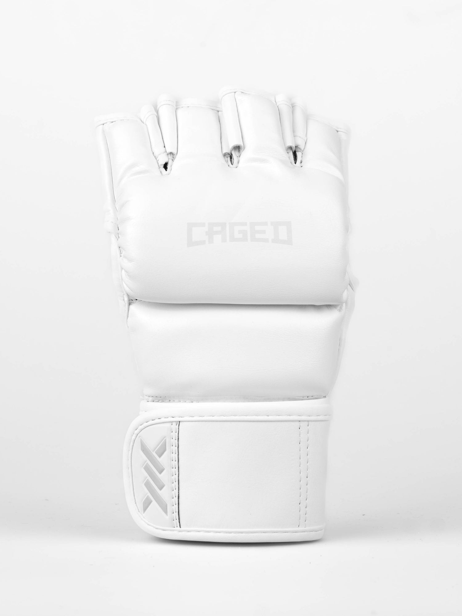 Mănuși MMA Caged Shadow – Alb/Alb
