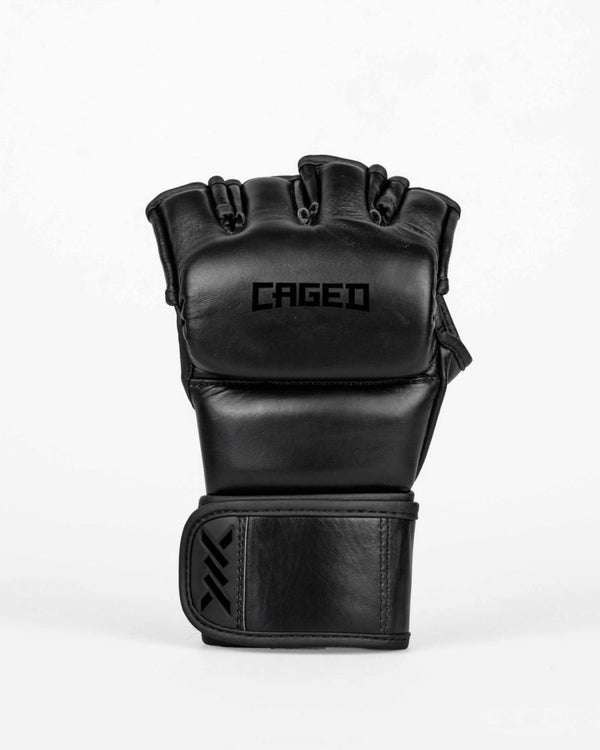 Caged MMA-handskar 'X' Series – Svart/Svart