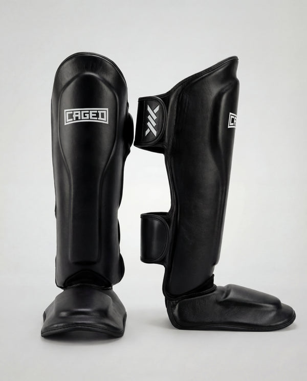 Paratibie Caged 'X' Series – Nero/Bianco