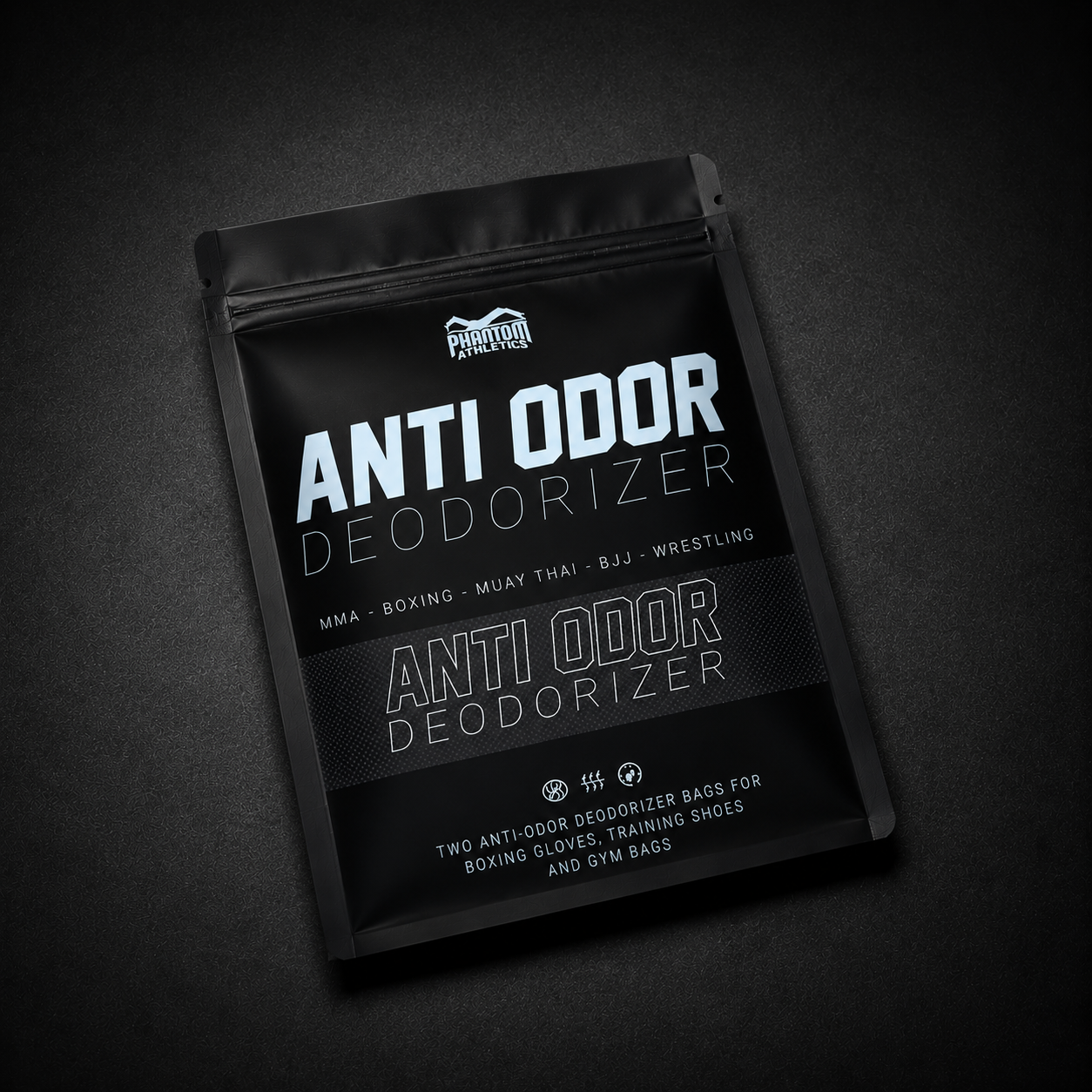 Ensemble désodorisant Phantom Athletics – Noir