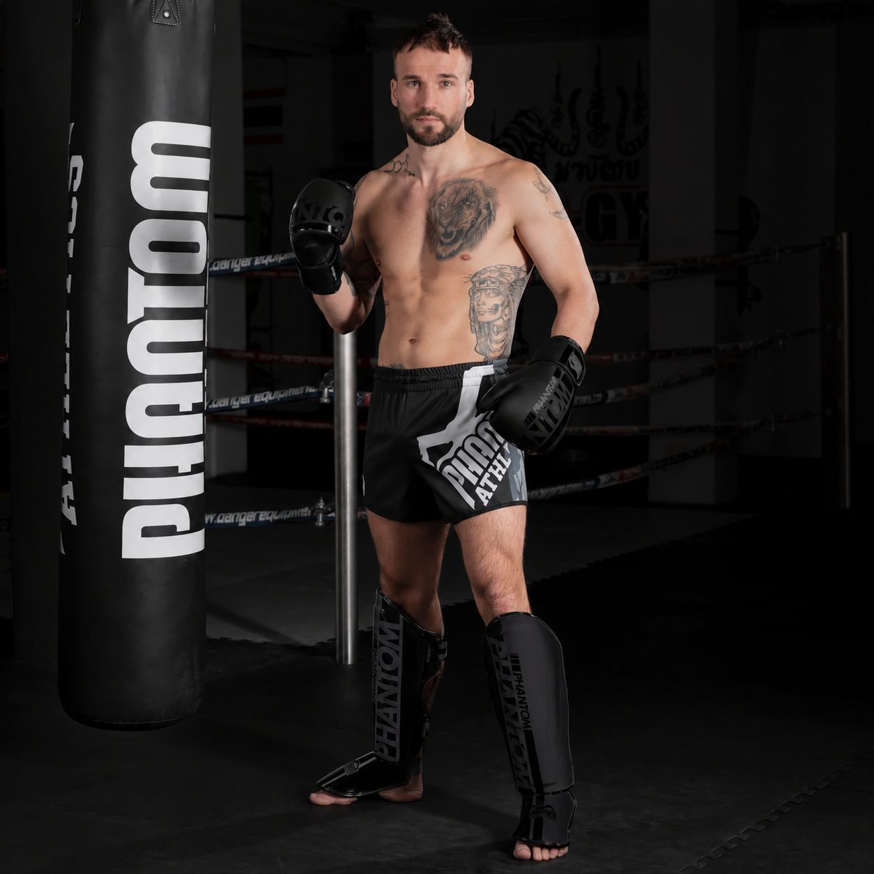 Phantom Athletics APEX Striking Shin Guards – Blackout