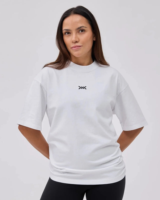 Caged Classic T-Shirt – Weiß