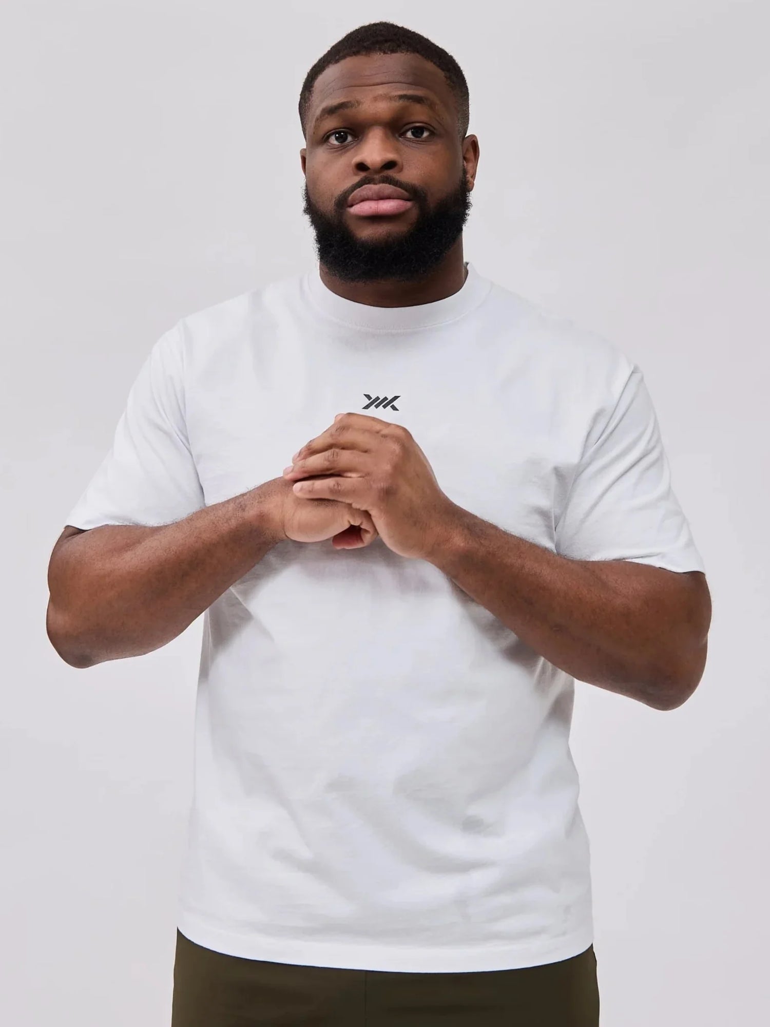 Caged Classic T-Shirt - Bílé