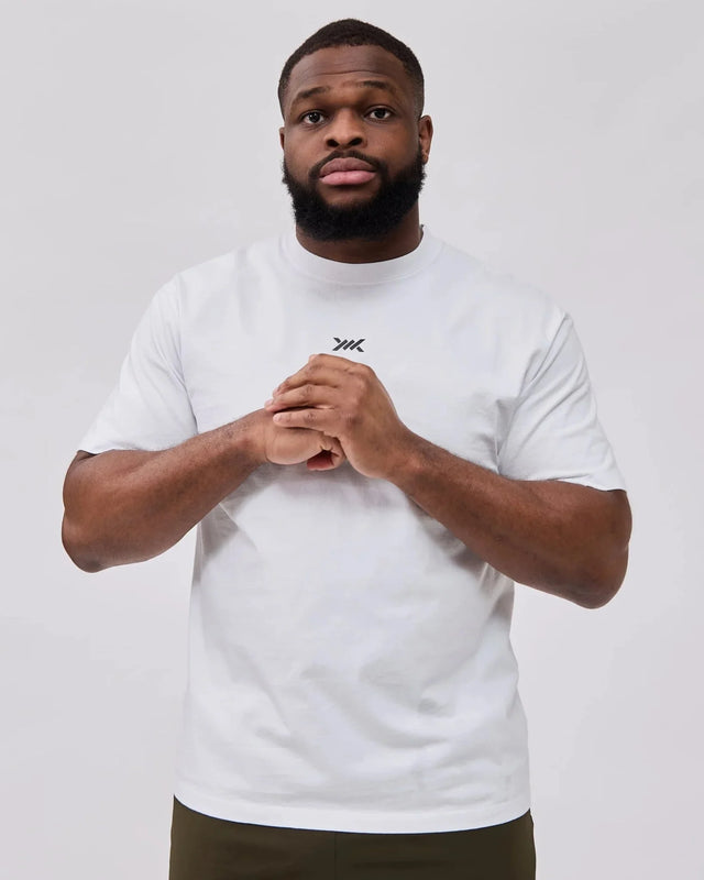 Caged Classic T-Shirt - Bílé