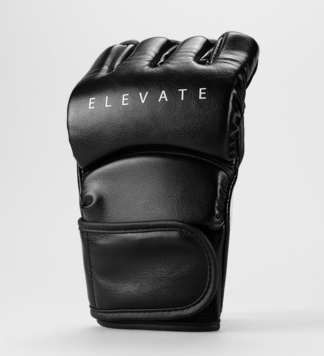 Mănuși MMA Elevate Prime – Negru/Alb