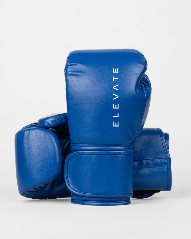Gants de boxe Elevate Prime – Bleu/Blanc