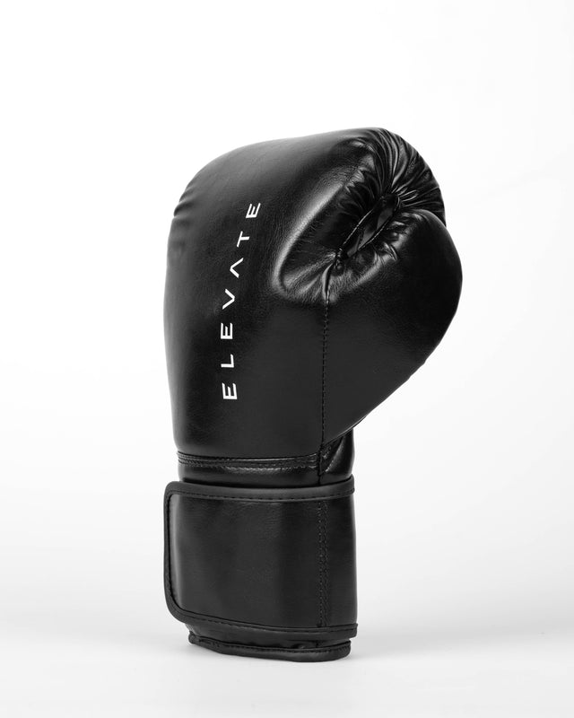 Boxerské rukavice Elevate Prime – Černé/Bílé