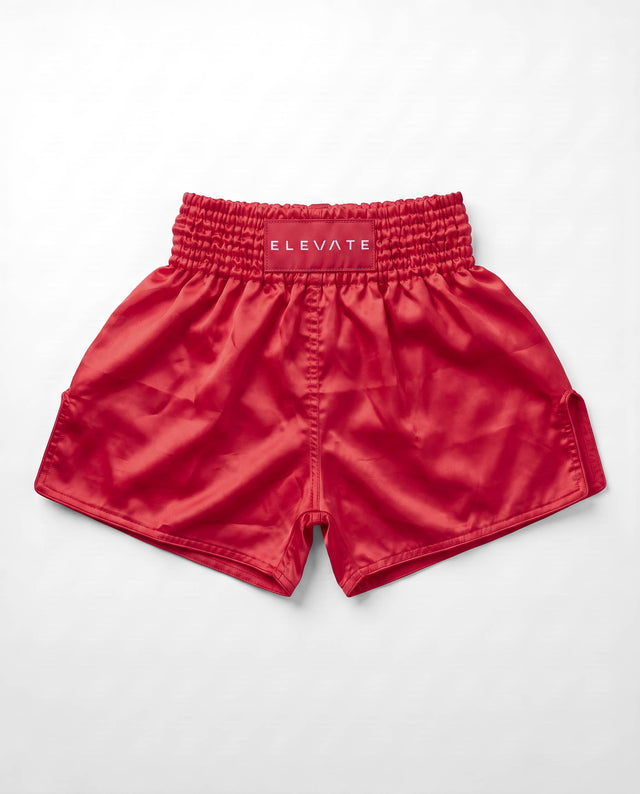 Elevate Muay-Thai-Shorts Prime – Rot