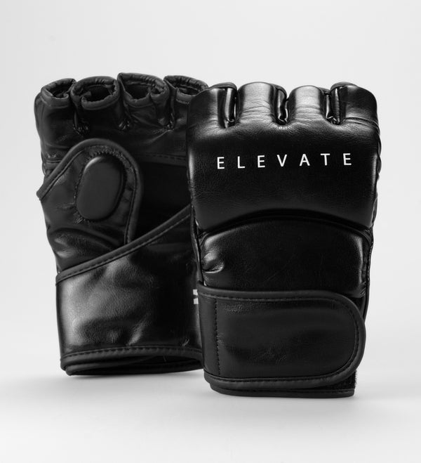 Mănuși MMA Elevate Prime – Negru/Alb