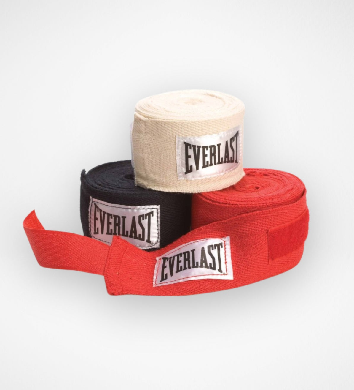 Everlast Håndbind Core 3-pak – Sort/Hvid/Rød
