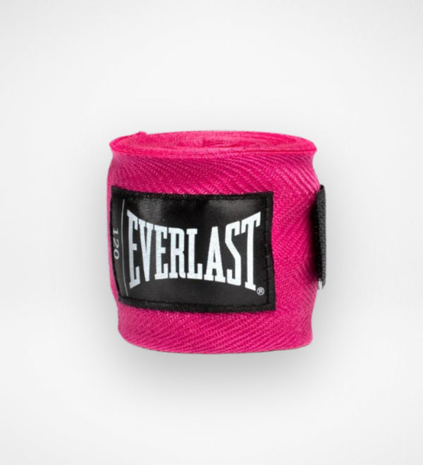 Boxerské bandáže Everlast Core – Růžové