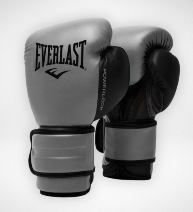 Everlast Boksehandsker Powerlock 2R – Grå/Sort
