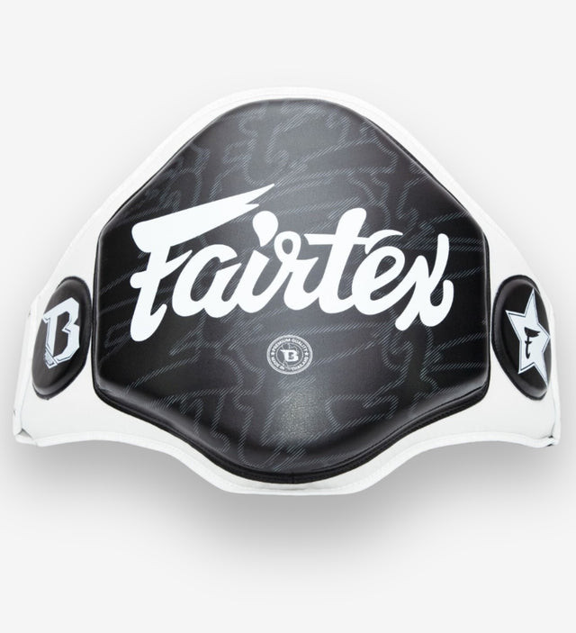Protetor abdominal Fairtex FXB – Branco/Preto