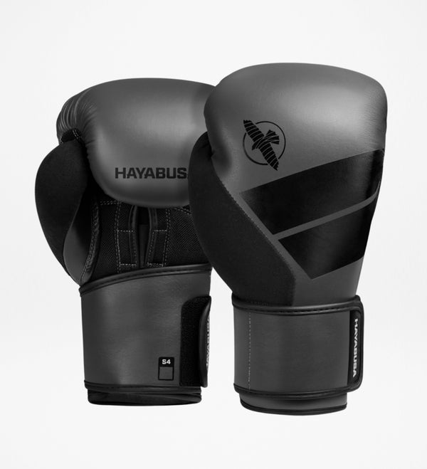 Hayabusa Boxhandschuhe S4 – Dunkelgrau