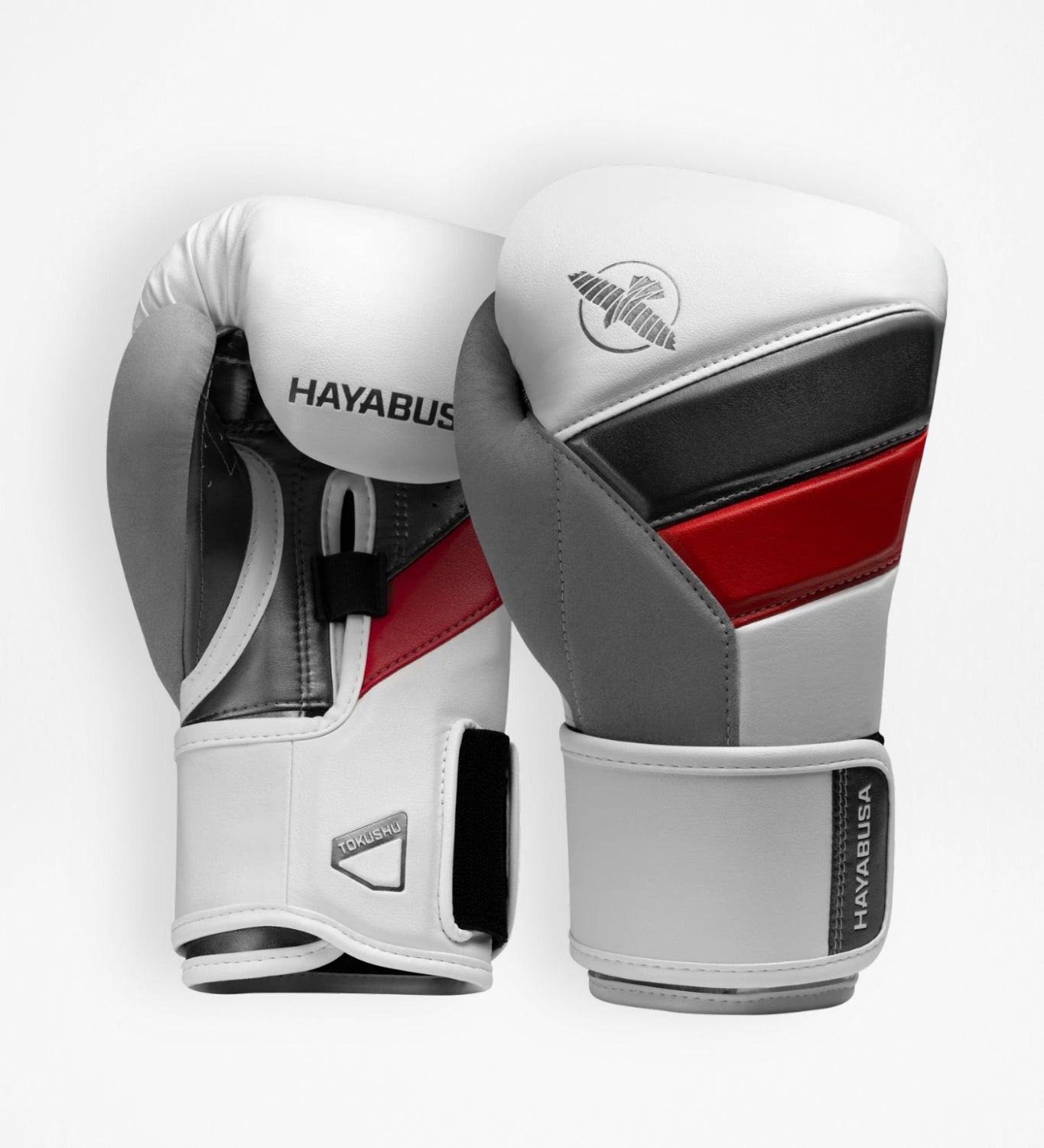 Guantes de boxeo Hayabusa T3 – Blanco/Rojo