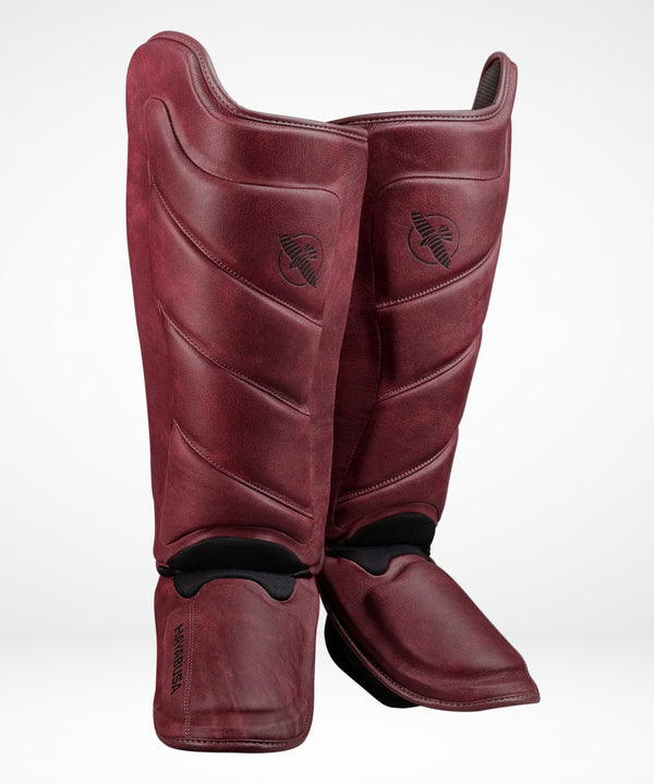 Hayabusa Schienbeinschoner T3 LX – Bordeauxrot