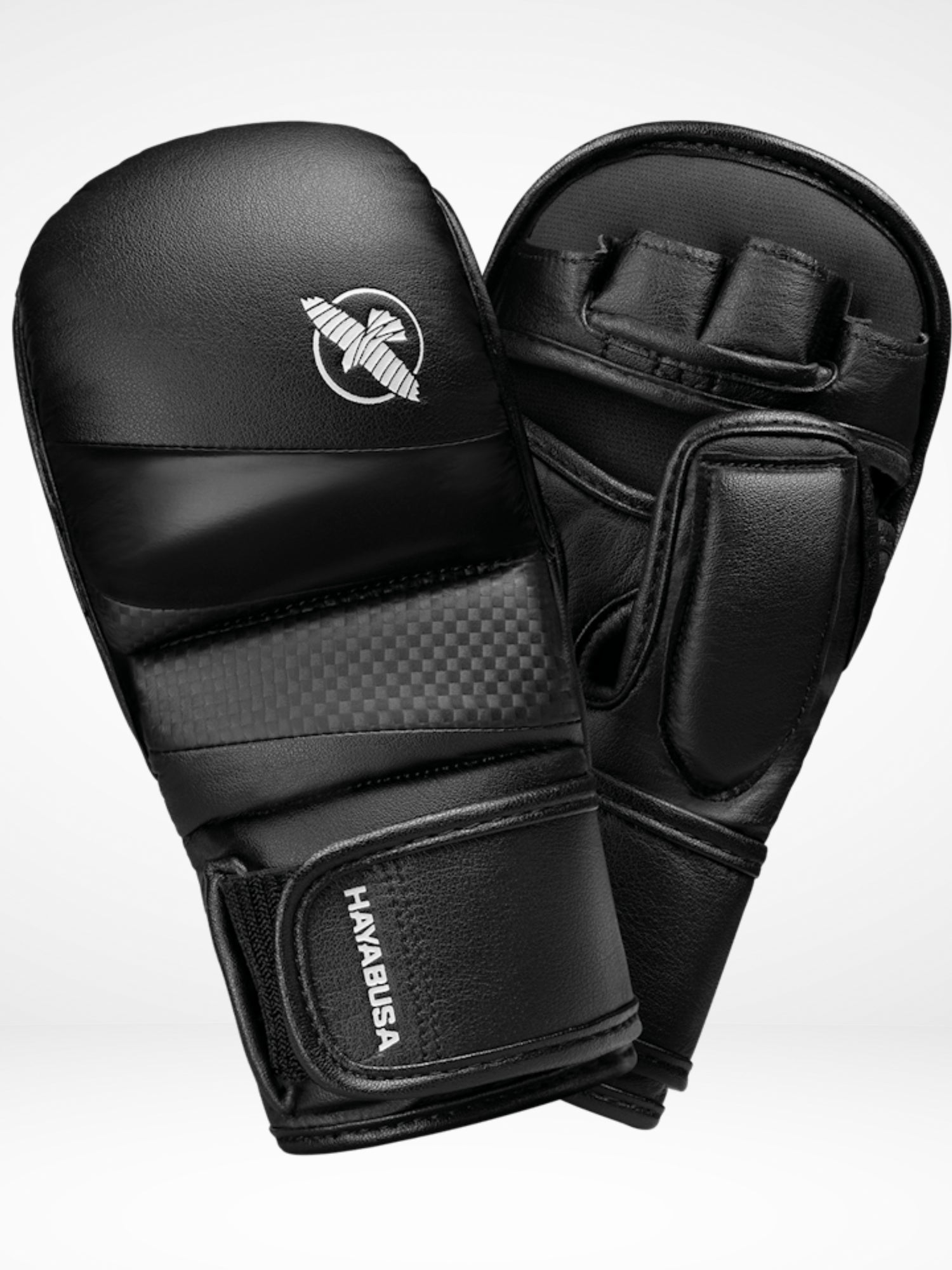 MMA sparingové rukavice Hayabusa T3 Hybrid – Černé