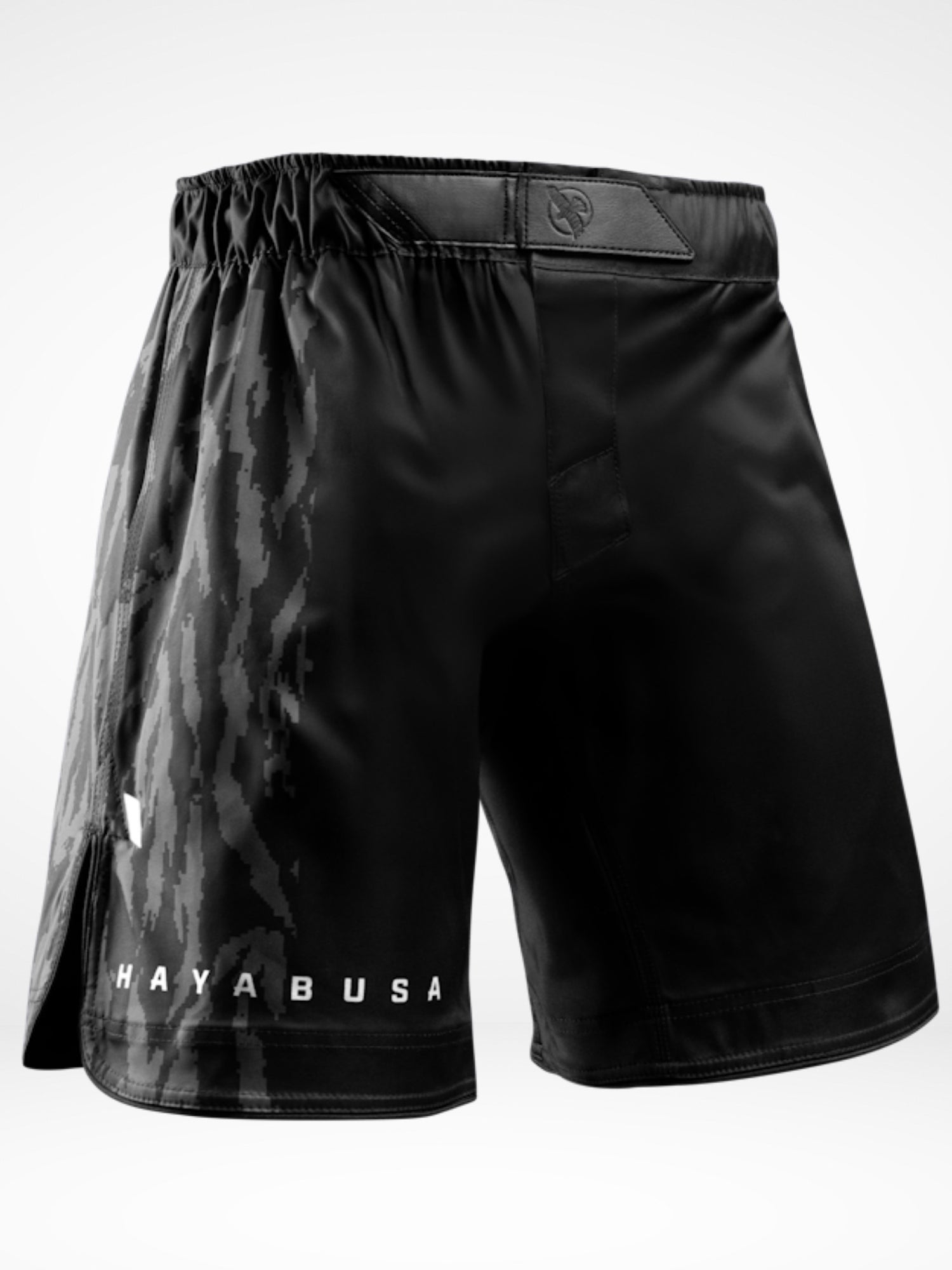 Hayabusa MMA Shorts Apex Long - Carbon Black